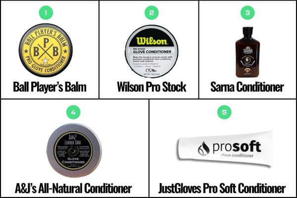 Best 5 Conditioners For Baseball Gloves